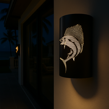 Load image into Gallery viewer, LED Sailfish Wall Sconce Light - Indoor/Outdoor