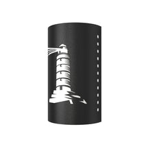 Load image into Gallery viewer, LED Lighthouse Point Steel Wall Sconce Indoor/Outdoor