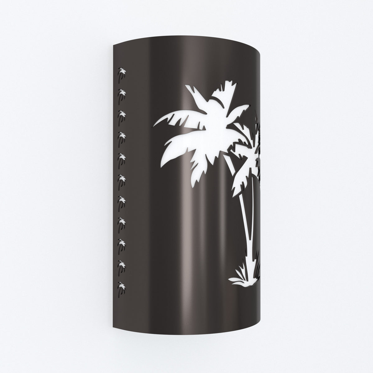 LED Palm Tree Wall Sconce Indoor/Outdoor LED Wall