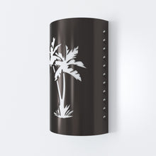 Load image into Gallery viewer, LED Palm Tree Wall Sconce Light Fixture Indoor/Outdoor