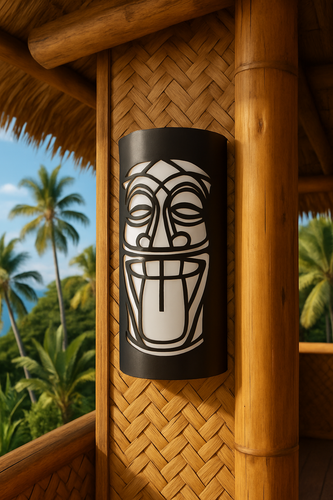 LED Tiki Paradise Wall Sconce - Indoor/Outdoor