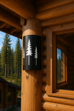 Cargar imagen en el visor de la galería, LED Pine Tree Wall Sconce Light - Rustic Charm for Indoor and Outdoor Spaces
