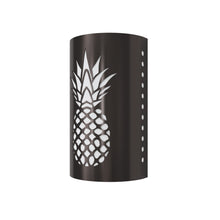 Load image into Gallery viewer, LED Pineapple in Paradise Steel Wall Sconce Indoor/Outdoor