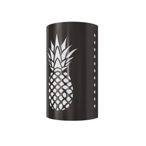 LED Pineapple in Paradise Steel Wall Sconce Indoor/Outdoor