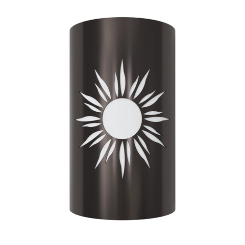 LED Southwest Sun Wall Sconce - Indoor/Outdoor Decor with Desert-Inspired Design