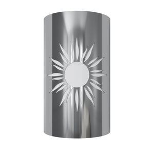 LED Southwest Sun Wall Sconce - Indoor/Outdoor Decor with Desert-Inspired Design