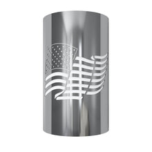 Load image into Gallery viewer, LED USA Flag Patriotic Design Wall Sconce - Indoor/Outdoor