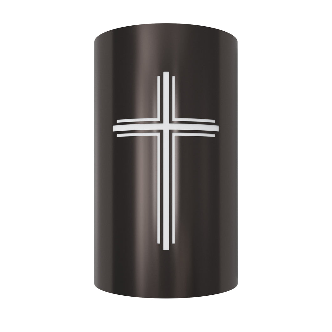 LED Cross Design Wall Sconce for Indoor and Outdoor Use