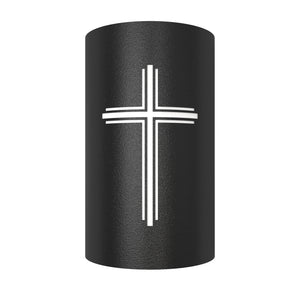 LED Cross Design Wall Sconce for Indoor and Outdoor Use