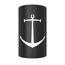 Load image into Gallery viewer, LED Anchor Wall Sconce: Handcrafted Nautical Elegance for Indoor/Outdoor Use