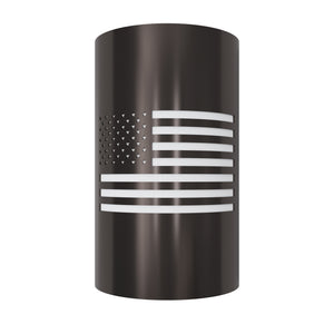 LED USA Flag Wall Sconce for Indoor/Outdoor Use