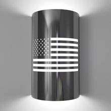 Load image into Gallery viewer, LED USA Flag Wall Sconce for Indoor/Outdoor Use