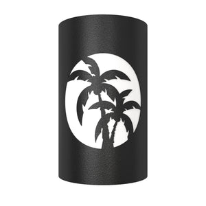 LED Palm Tree Wall Sconce - Indoor/Outdoor Tropical Lighting