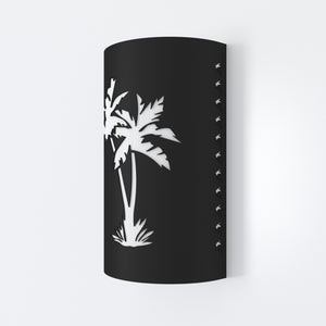 LED Palm Tree Wall Sconce Indoor/Outdoor