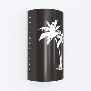 LED Palm Tree Wall Sconce Indoor/Outdoor