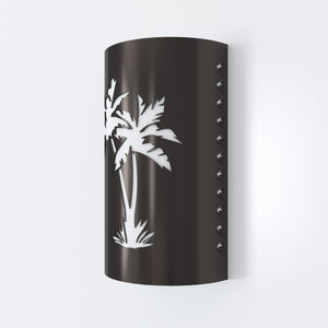LED Palm Tree Wall Sconce Indoor/Outdoor